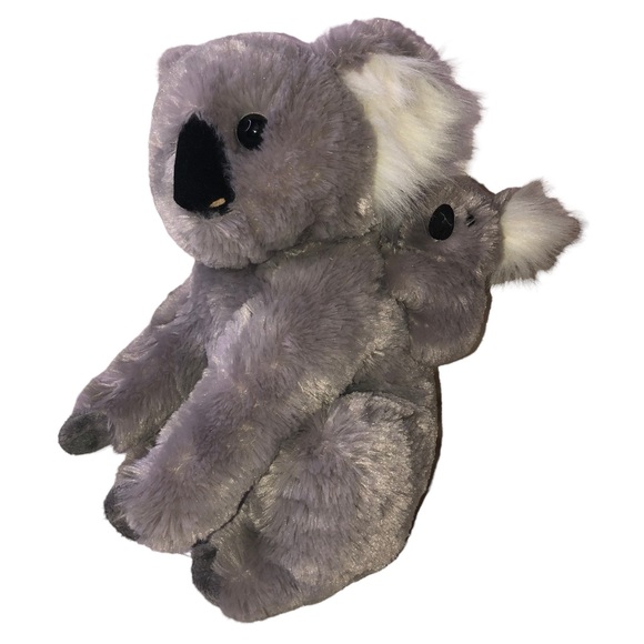 Safari Park Koala Mom & Baby Plush; San Diego Zoo Soft Collectible Stuffed Anima - Picture 1 of 10